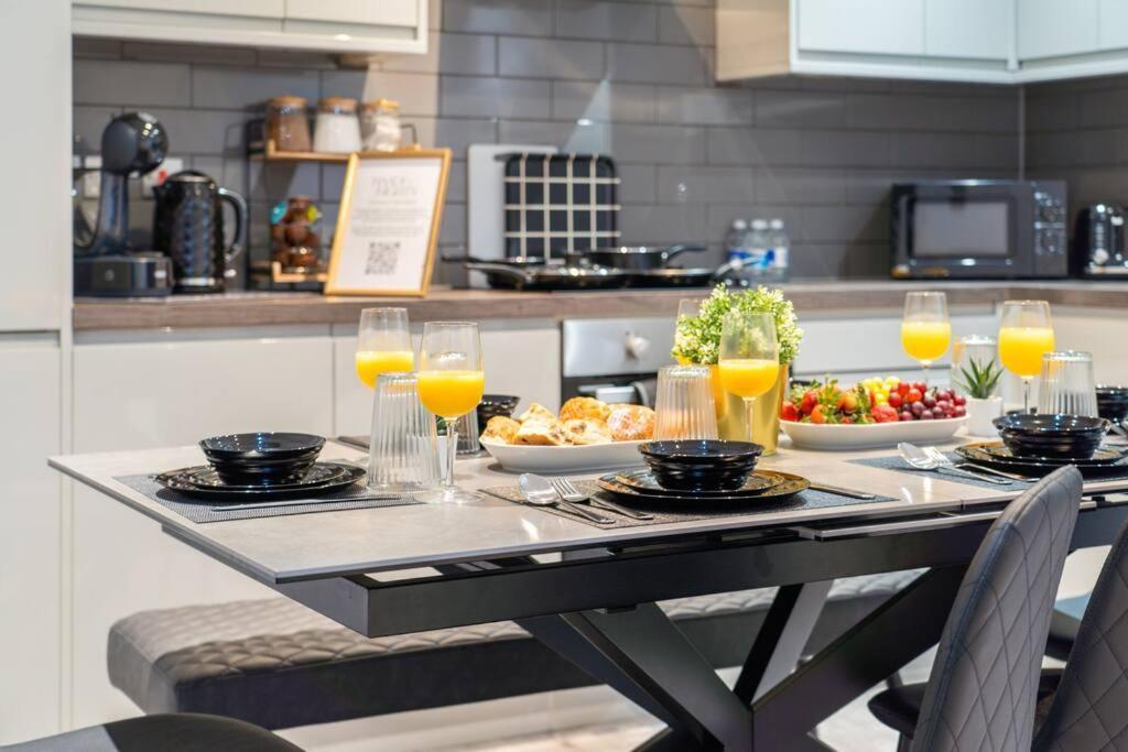 Urban Comfort Getaway- Leicester City Centre Buitenkant foto